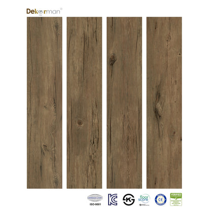 Russet Brown 20 mil x 9 in. W x 48 in. L Water Resistant Loose Lay Luxury Vinyl Plank Flooring (24 sq.ft./case)