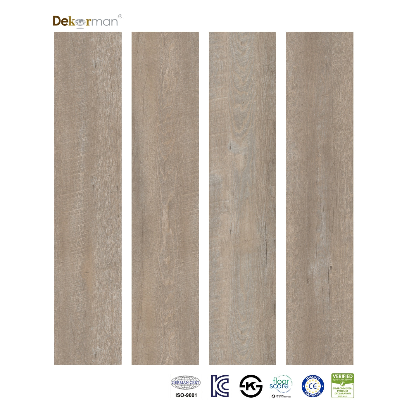 Elegant Ecru 20 mil x 9 in. W x 48 in. L Water Resistant Loose Lay Luxury Vinyl Plank Flooring (24 sq.ft./case)