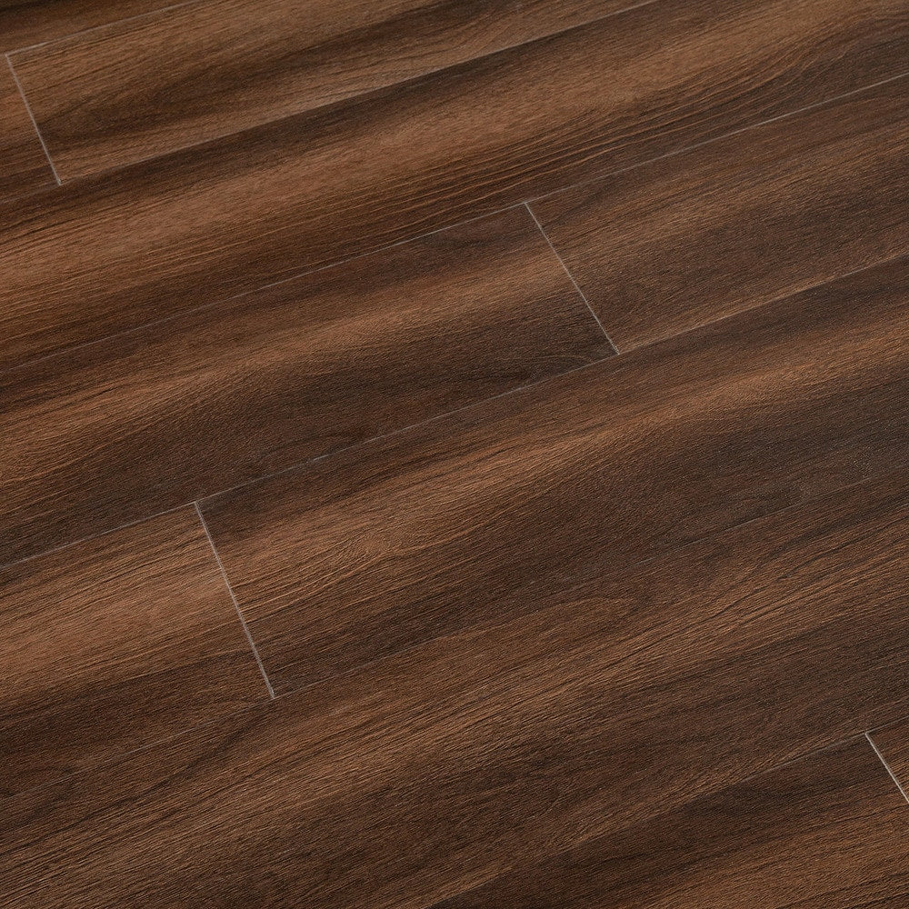 Silverlake 5mm/20mil Vocano Gray Waterproof Click Lock Luxury Vinyl Plank Flooring - 7.1 in. W x 48 in. L