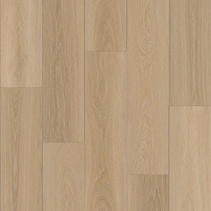 Route66 8mm/22mil Woodland Oak 9 in. W x 60 in L. Click Lock Waterproof SPC Vinyl Planks Flooring (18.75 sq.ft/case)