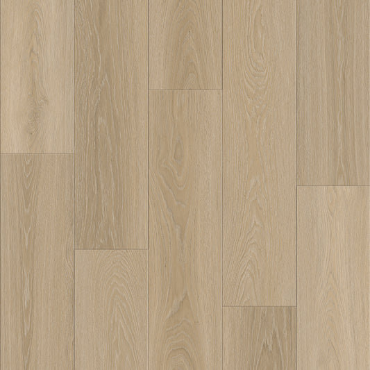Route66 8mm/22mil Woodland Oak 9 in. W x 60 in L. Click Lock Waterproof SPC Vinyl Planks Flooring (18.75 sq.ft/case)