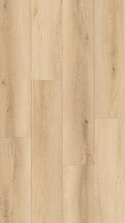Route66 8mm/22mil Woodhill Oak 9 in. W x 60 in L. Click Lock Waterproof SPC Vinyl Planks Flooring (18.75 sq.ft/case)