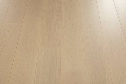 Polaris White Plus European Oak 4mm Veneer 5/8″T x 9.5"W  Engineered Hardwood Flooring (34.1 sq.ft/case)