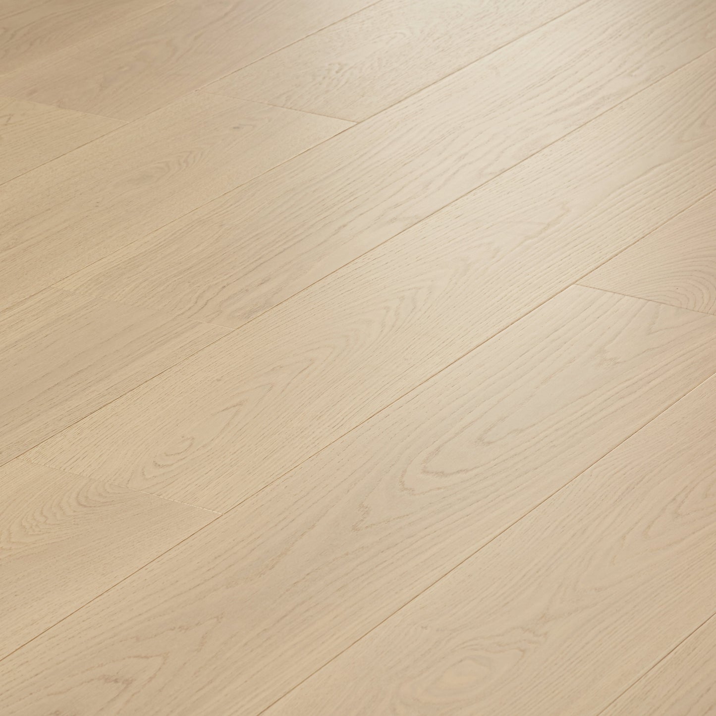 Polaris White Plus European Oak 4mm Veneer 5/8″T x 9.5"W  Engineered Hardwood Flooring (34.1 sq.ft/case)