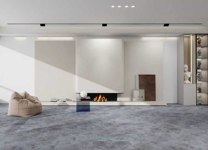 Moonrock Gray 5.5mm/12mil x 11.81 in. W x 23.74 in. L Waterproof Click Lock Vinyl Tile Flooring (17.52 sq. sf/case)