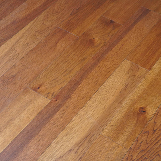 Bromo Hickory 1/2 in. T x 5 in. W Tongue and Groove Wire Brushed Engineered Hardwood Flooring (26.25 sq. ft./Case)