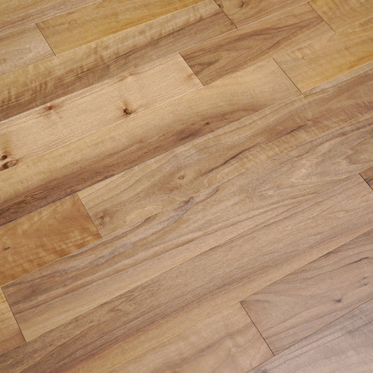 Marseilla Walnut 1/2 in. T x 5 in. W Tongue and Groove Smooth Texture Engineered Hardwood Flooring (26.25 sq. ft./Case)