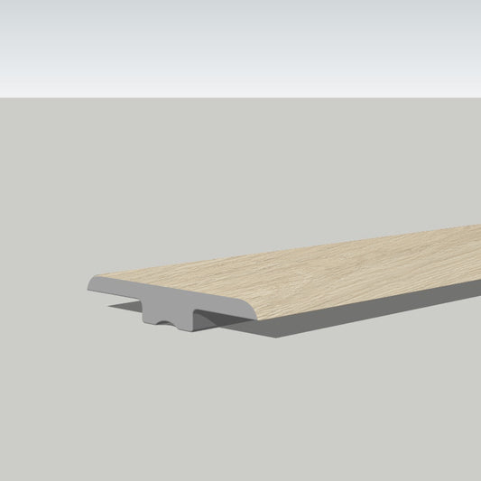 T-molding Cloud Dancer Oak
