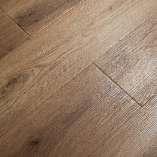 TwinsVista AB Pattern Sequoia Oak 8mm/22 MIL x 9 in. W x 60 in. L Click Lock U-Groove Waterproof WPC Luxury Vinyl Flooring (29.92 sq.ft./case)