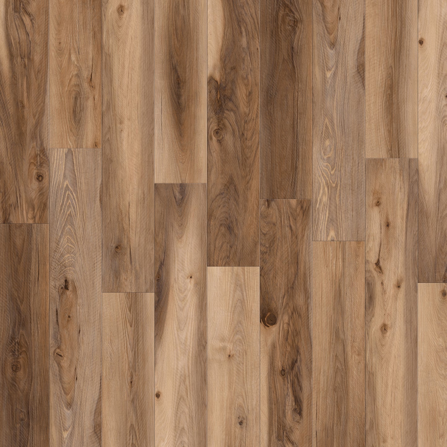 TwinsVista AB Pattern Grand Canyon Hickory 8mm/22 MIL x 9 in. W x 60 in. L Click Lock Waterproof WPC Luxury Vinyl Flooring (29.92 sq.ft./case)