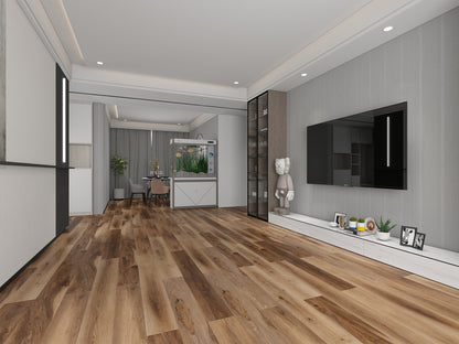 TwinsVista AB Pattern Grand Canyon Hickory 8mm/22 MIL x 9 in. W x 60 in. L Click Lock Waterproof WPC Luxury Vinyl Flooring (29.92 sq.ft./case)
