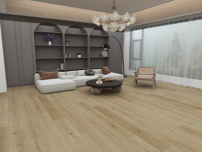 TwinsVista AB Pattern Big Sur Oak 8mm/22 MIL x 9 in. W x 72 in. L Click Lock U-Groove Waterproof WPC Luxury Vinyl Flooring (27.15 sq.ft./case)