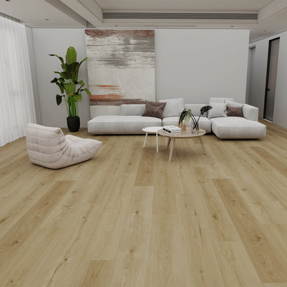 TwinsVista AB Pattern Big Sur Oak 8mm/22 MIL x 9 in. W x 72 in. L Click Lock U-Groove Waterproof WPC Luxury Vinyl Flooring (27.15 sq.ft./case)