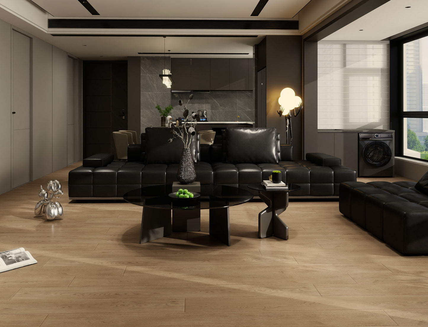 Perfection Royal Oak 6.5mm/20 MIL x 7.16" W x 60" L Click Lock U-Groove Waterproof Luxury Vinyl Plank (20.88 sqft/case)