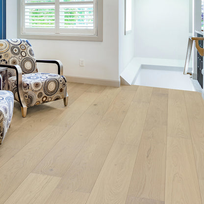 Malibu Grand Cypress 9/16 in. T x 7.5 in. W Tongue and Groove Wire-brushed Engineered Hardwood Flooring (31.08 sq. ft./Case)