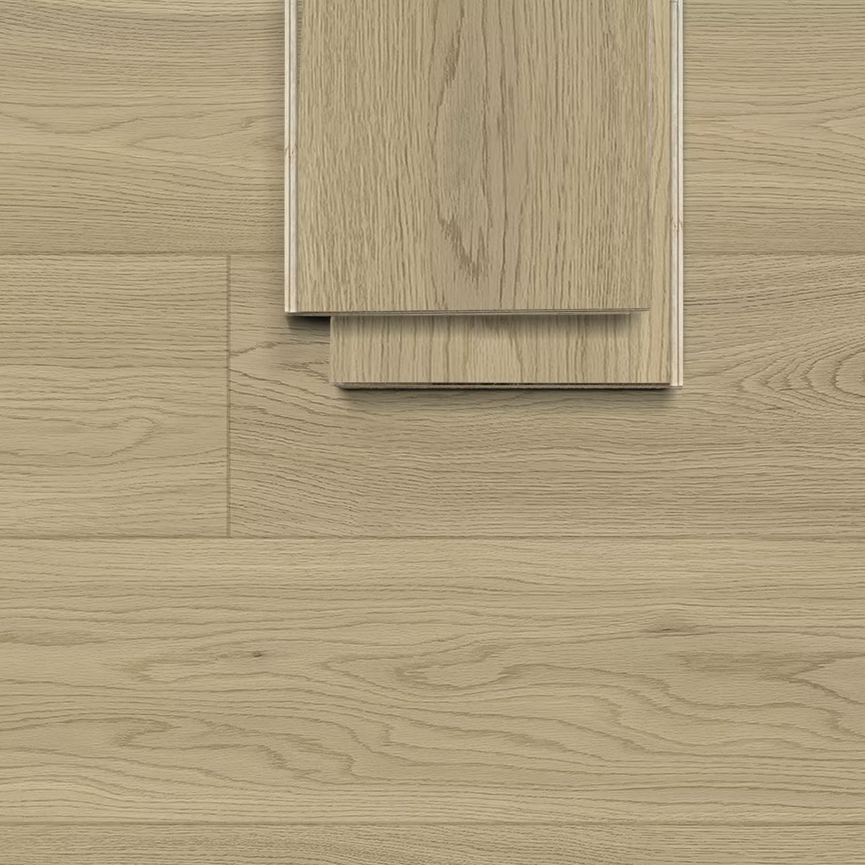 Bellevue Oak 9/16 in. T x 7.5 in. W Click Lock Engineered Hardwood Flooring (24.05 sq. ft./Case)