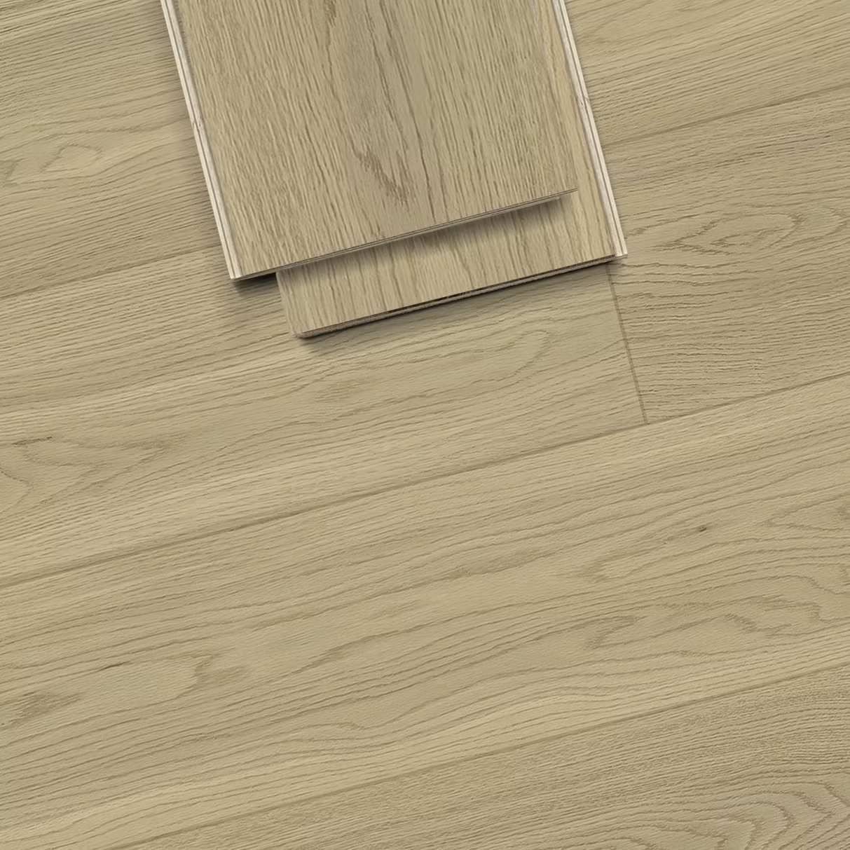 Bellevue Oak 9/16 in. T x 7.5 in. W Click Lock Engineered Hardwood Flooring (24.05 sq. ft./Case)