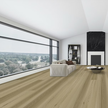 Sienna Hickory 3/8 in. T x 9 in. W Tongue and Groove Hybrid Engineered Hardwood Flooring (32.68 sq. ft./Case)