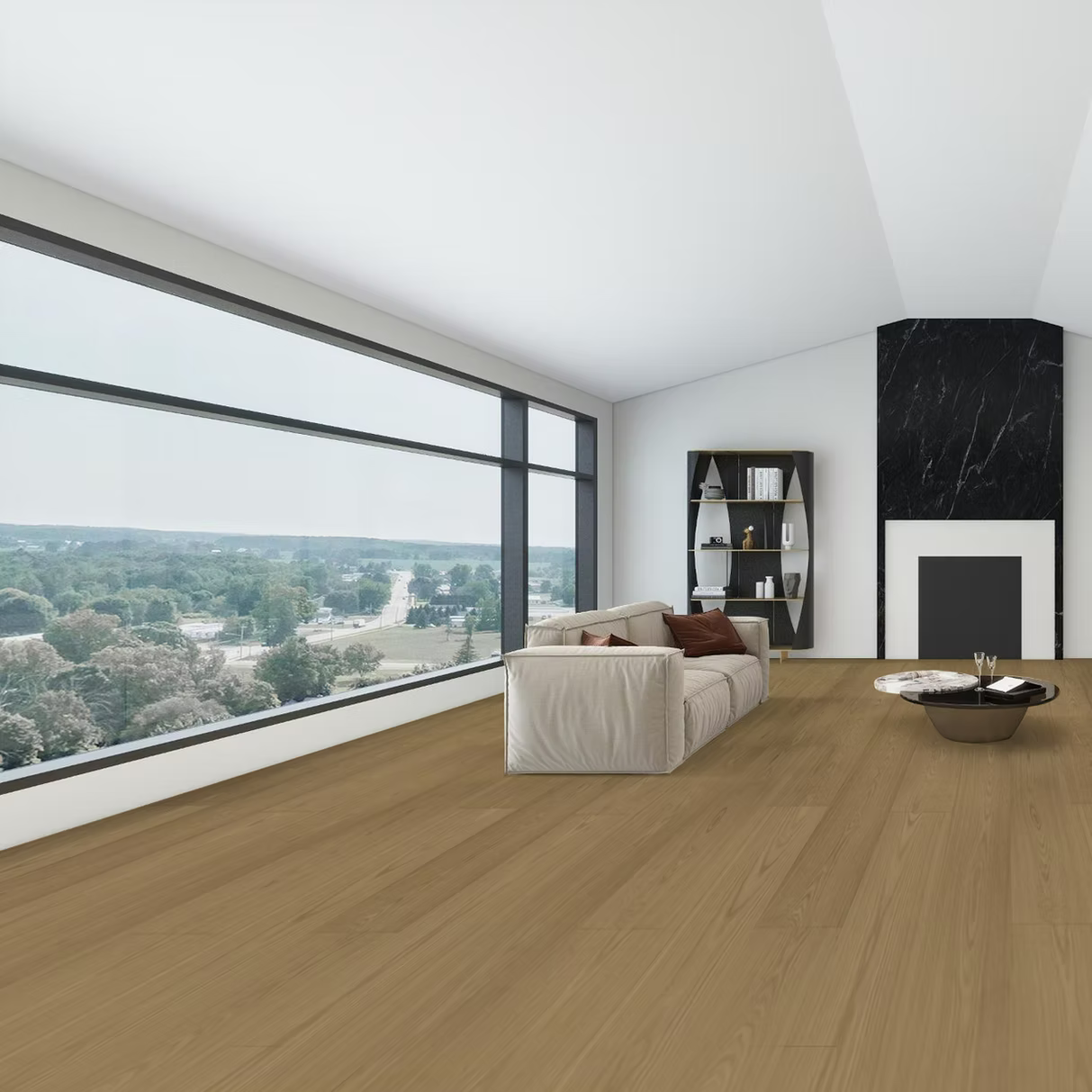 Issaquah Oak 9/16 in. T x 7.5 in. W Click Lock Engineered Hardwood Flooring (24.05 sq. ft./Case)