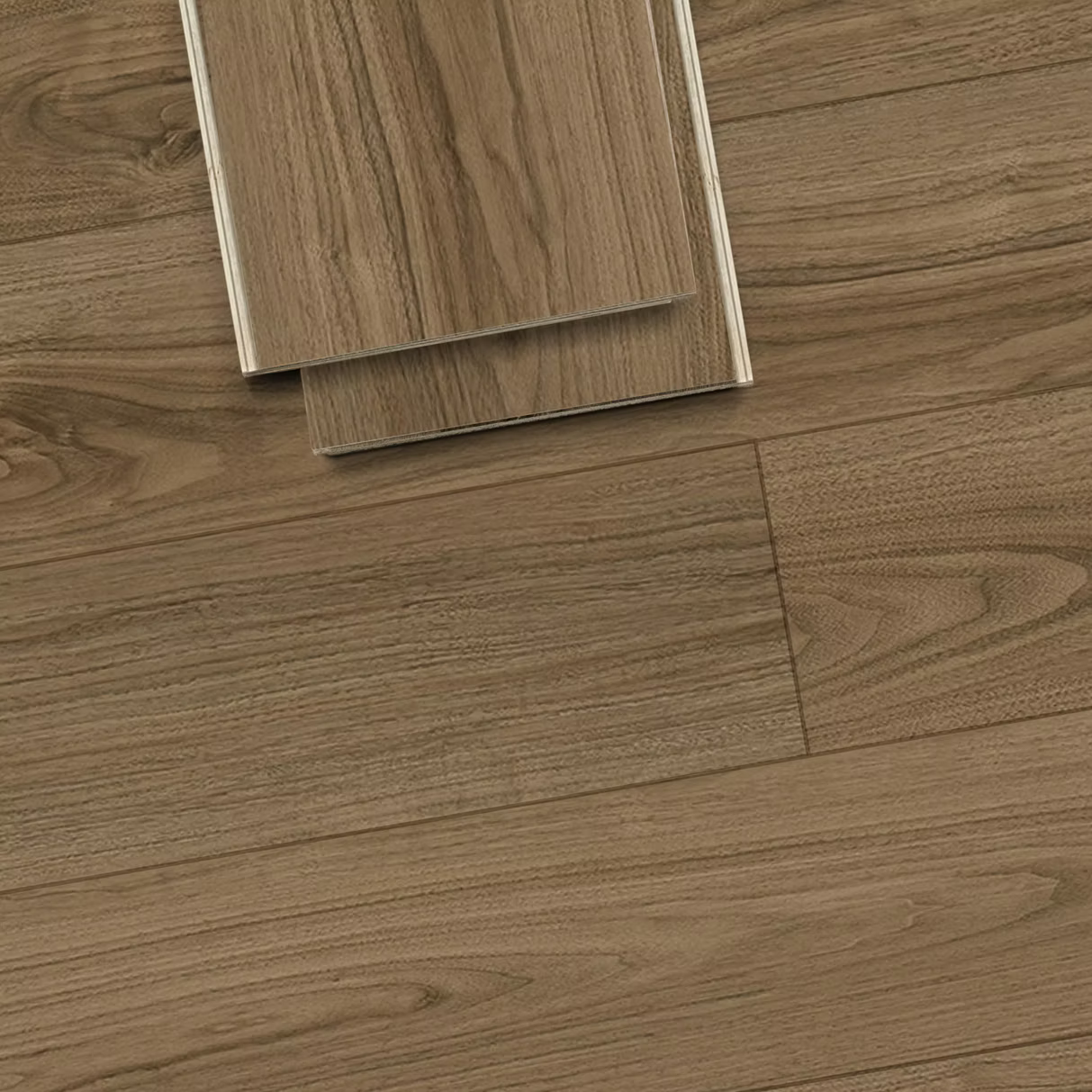 Sammamish Walnut 9/16 in. T x 7.5 in. W Click Lock Engineered Hardwood Flooring (24.05 sq. ft./Case)