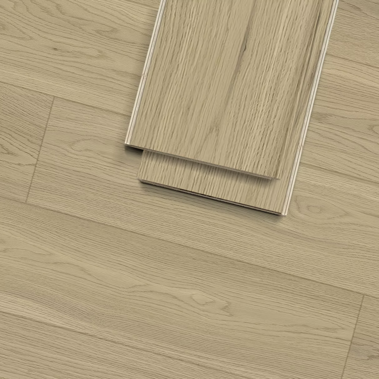 Bellevue Oak 9/16 in. T x 7.5 in. W Click Lock Engineered Hardwood Flooring (24.05 sq. ft./Case)