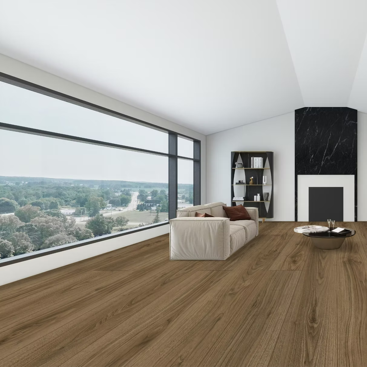Sammamish Walnut 9/16 in. T x 7.5 in. W Click Lock Engineered Hardwood Flooring (24.05 sq. ft./Case)